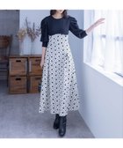 【クリア/clear】のバックスピンドル花柄ふくれジャガードワンピース 人気、トレンドファッション・服の通販 founy(ファニー) ファッション Fashion レディースファッション WOMEN ワンピース Dress おすすめ Recommend ジャケット Jacket スピンドル Spindle デニム Denim ロング Long エレガント 上品 Elegant 切替 Switching 秋 Autumn/Fall thumbnail BKWH|ID: prp329100004167882 ipo3291000000028826293