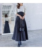 【クリア/clear】のバックスピンドル花柄ふくれジャガードワンピース 人気、トレンドファッション・服の通販 founy(ファニー) ファッション Fashion レディースファッション WOMEN ワンピース Dress おすすめ Recommend ジャケット Jacket スピンドル Spindle デニム Denim ロング Long エレガント 上品 Elegant 切替 Switching 秋 Autumn/Fall thumbnail WHBK|ID: prp329100004167882 ipo3291000000028826294