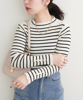 【ナチュラルクチュール/natural couture】の袖口べこべこ釦プチハイリブニット 人気、トレンドファッション・服の通販 founy(ファニー) ファッション Fashion レディースファッション WOMEN トップス・カットソー Tops/Tshirt ニット Knit Tops 2024年 2024 2024-2025秋冬・A/W Aw/Autumn/Winter/Fw/Fall/2024-2025 おすすめ Recommend なめらか Smooth インナー Inner サロペット Overalls シンプル Simple ジャケット Jacket トレンド Trend ハイネック High Neck フィット Fit リブニット Rib Knit |ID:prp329100004168041