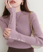 【ナチュラルクチュール/natural couture】の袖口べこべこ釦プチハイリブニット 人気、トレンドファッション・服の通販 founy(ファニー) ファッション Fashion レディースファッション WOMEN トップス・カットソー Tops/Tshirt ニット Knit Tops 2024年 2024 2024-2025秋冬・A/W Aw/Autumn/Winter/Fw/Fall/2024-2025 おすすめ Recommend なめらか Smooth インナー Inner サロペット Overalls シンプル Simple ジャケット Jacket トレンド Trend ハイネック High Neck フィット Fit リブニット Rib Knit thumbnail ピンク系その他|ID: prp329100004168041 ipo3291000000028906603