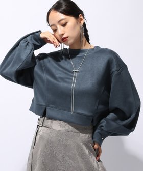 【ハレ/HARE】のスウェードライクショートプルオーバー 人気、トレンドファッション・服の通販 founy(ファニー) ファッション Fashion レディースファッション WOMEN トップス・カットソー Tops/Tshirt プルオーバー Pullover おすすめ Recommend インナー Inner シンプル Simple スリット Slit タートルネック Turtleneck ハイネック High Neck フロント Front ボトム Bottom ワイド Wide |ID:prp329100004168130