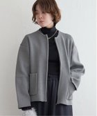 【ノッチ/notch】のジップニットブルゾン 人気、トレンドファッション・服の通販 founy(ファニー) ファッション Fashion レディースファッション WOMEN アウター Coat Outerwear ブルゾン Blouson/Jackets トップス・カットソー Tops/Tshirt ニット Knit Tops カーディガン Cardigan シンプル Simple ジップアップ Zip Up タートルネック Turtleneck ハイネック High Neck バランス Balance パッチ Patch ブルゾン Blouson ポケット Pocket thumbnail グレー|ID: prp329100004168141 ipo3291000000028829524