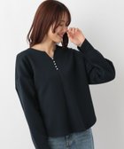 【グローバルワーク/GLOBAL WORK】のライトクッションパールプルオーバー/115492 人気、トレンドファッション・服の通販 founy(ファニー) ファッション Fashion レディースファッション WOMEN トップス・カットソー Tops/Tshirt プルオーバー Pullover クッション Cushion ネックレス Necklace パール Pearl ワイド Wide エレガント 上品 Elegant 人気 Popularity 軽量 Lightweight thumbnail ネイビー88|ID: prp329100004168189 ipo3291000000028830096