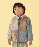 【その他のブランド/Other】のBEAMS mini / アウトドア ボアフリース ジャケット(90~150cm) 人気、トレンドファッション・服の通販 founy(ファニー) ファッション Fashion キッズファッション KIDS アウトドア Outdoor ジャケット Jacket ダブル Double thumbnail BEIGE×IVORY×SAX|ID: prp329100004168204 ipo3291000000028830248