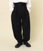 【アールエヌエーエヌ/RNA-N】のR4264 コットンリネンウールハイウエストパンツ 人気、トレンドファッション・服の通販 founy(ファニー) ファッション Fashion レディースファッション WOMEN パンツ Pants コンパクト Compact ツイル Twill ビッグ Big フロント Front ボトム Bottom ポケット Pocket リラックス Relax 夏 Summer 日本製 Made In Japan thumbnail ブラック|ID: prp329100004168259 ipo3291000000028830794