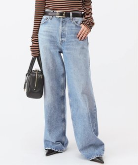 【エーピーストゥディオ/AP STUDIO】の【AGOLDE / エーゴールドイー】LOW SLUNG BAGGY IN LIBERTINE 人気、トレンドファッション・服の通販 founy(ファニー) ファッション Fashion レディースファッション WOMEN クラシック Classic シンプル Simple デニム Denim トレンド Trend バランス Balance フィット Fit ユーズド Used リラックス Relax |ID:prp329100004168268