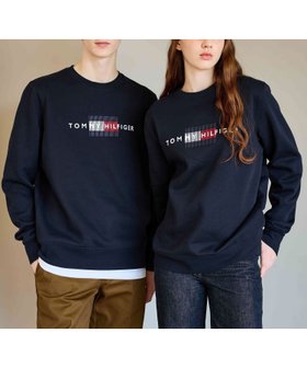 【トミーヒルフィガー/TOMMY HILFIGER】の【オンライン限定】ヒルフィガーロゴ裏起毛スウェット 人気、トレンドファッション・服の通販 founy(ファニー) ファッション Fashion レディースファッション WOMEN トップス・カットソー Tops/Tshirt パーカ Sweats スウェット Sweat おすすめ Recommend シンプル Simple ジャケット Jacket ジーンズ Jeans スウェット Sweat フロント Front ベーシック Basic |ID:prp329100004168652