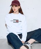 【トミーヒルフィガー/TOMMY HILFIGER】の【オンライン限定】ヒルフィガーロゴ裏起毛スウェット 人気、トレンドファッション・服の通販 founy(ファニー) ファッション Fashion レディースファッション WOMEN トップス・カットソー Tops/Tshirt パーカ Sweats スウェット Sweat おすすめ Recommend シンプル Simple ジャケット Jacket ジーンズ Jeans スウェット Sweat フロント Front ベーシック Basic thumbnail ホワイト|ID: prp329100004168652 ipo3291000000028834391