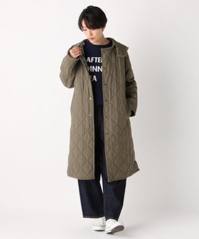 【アフタヌーンティー リビング/Afternoon Tea LIVING】のタータンチェック柄キルトロングコート/Afternoon Tea Original Tartans 人気、トレンドファッション・服の通販 founy(ファニー) ファッション Fashion レディースファッション WOMEN アウター Coat Outerwear コート Coats アクセサリー Accessories インナー Inner キルティング Quilting キルト Quilt シンプル Simple スリット Slit チェック Check フロント Front 防寒 Cold Protection マフラー Scarf ロング Long |ID:prp329100004168749