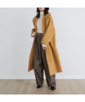 【イネド/INED】のモヘヤシャギーロングコート《la veille by SUPERIOR CLOSET》 人気、トレンドファッション・服の通販 founy(ファニー) ファッション Fashion レディースファッション WOMEN アウター Coat Outerwear コート Coats おすすめ Recommend フェミニン Feminine フォルム Form ポケット Pocket マニッシュ Mannish モダン Modern ラグジュアリー Luxury ロング Long |ID:prp329100004168761