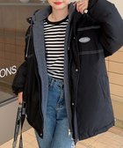 【ミニミニストア/miniministore】のエコダウンジャケット フード付中綿コート 人気、トレンドファッション・服の通販 founy(ファニー) ファッション Fashion レディースファッション WOMEN アウター Coat Outerwear コート Coats ジャケット Jackets エレガント 上品 Elegant 冬 Winter 防寒 Cold Protection thumbnail ブラック|ID: prp329100004168790 ipo3291000000028842224