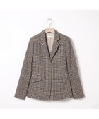 【スキャパ/SCAPA】の【WEB限定】ムーンチドリツィードジャケット 人気、トレンドファッション・服の通販 founy(ファニー) ファッション Fashion レディースファッション WOMEN アウター Coat Outerwear ジャケット Jackets クラシカル Classical ジャケット Jacket ツイード Tweed thumbnail ブラウン|ID: prp329100004168880 ipo3291000000028843023