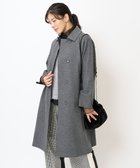 【ジョルジュ レッシュ/GEORGES RECH】のウールスムースロングコート 人気、トレンドファッション・服の通販 founy(ファニー) ファッション Fashion レディースファッション WOMEN アウター Coat Outerwear コート Coats カットオフ Cut Off シンプル Simple スタイリッシュ Stylish ポケット Pocket リブニット Rib Knit ロング Long エレガント 上品 Elegant thumbnail グレー|ID: prp329100004168903 ipo3291000000028843239