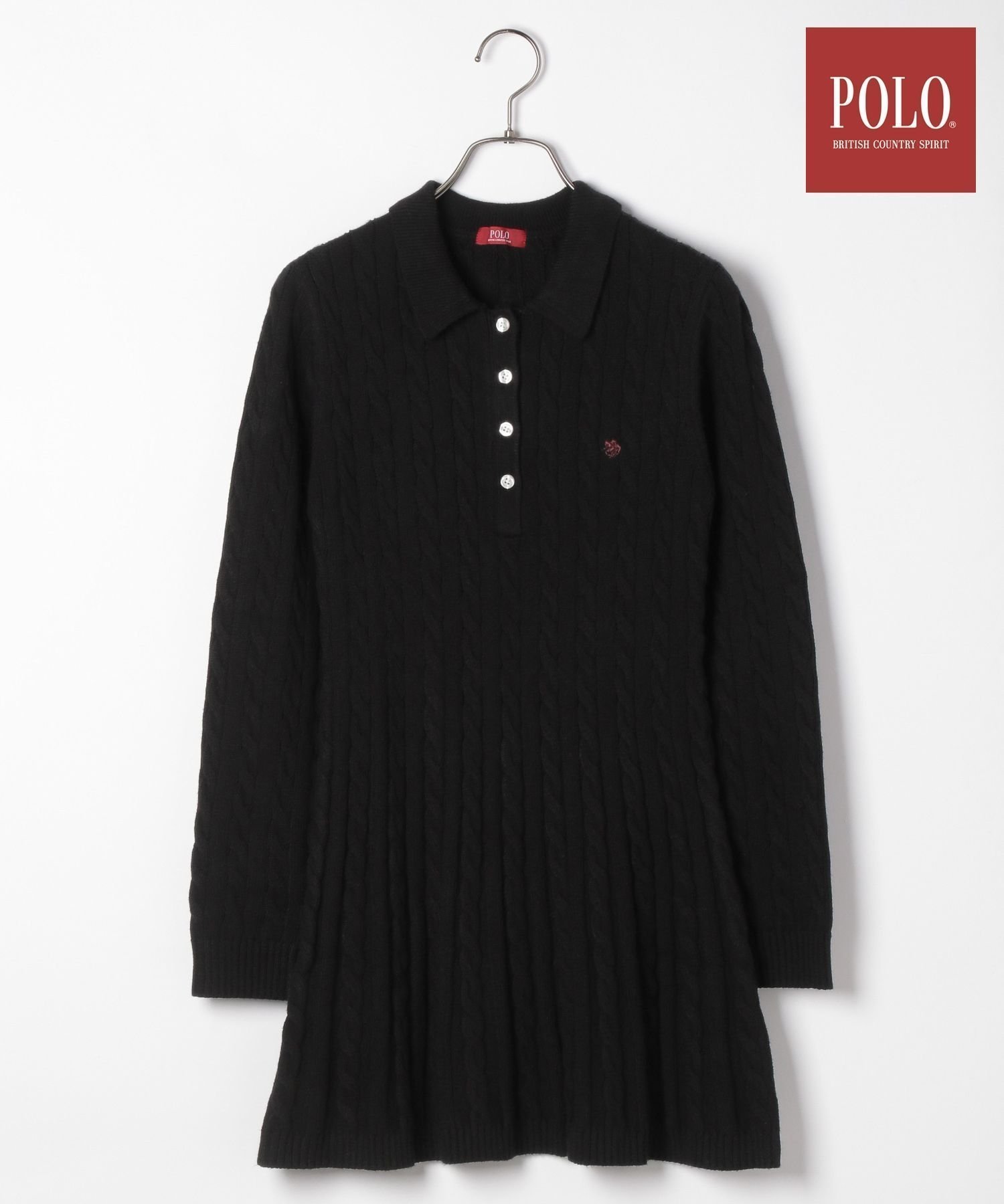 【ヘザー/Heather】の【POLO BCS(ポロ・ビーシーエス)】ケーブルワンピース 人気、トレンドファッション・服の通販 founy(ファニー) 　ファッション　Fashion　レディースファッション　WOMEN　ワンピース　Dress　フレア　Flare　ブルゾン　Blouson　人気　Popularity　長袖　Long Sleeve　 other-1|ID: prp329100004168929 ipo3291000000028843358