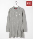 【ヘザー/Heather】の【POLO BCS(ポロ・ビーシーエス)】ケーブルワンピース グレー|ID: prp329100004168929 ipo3291000000028843364