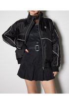 【リエンダ/rienda】のトラックジャケット 人気、トレンドファッション・服の通販 founy(ファニー) ファッション Fashion レディースファッション WOMEN アウター Coat Outerwear ジャケット Jackets クール Cool ジャケット Jacket スポーツ Sports トレンド Trend フェミニン Feminine フラワー Flower ミックス Mix モチーフ Motif 防寒 Cold Protection thumbnail BLK|ID: prp329100004168938 ipo3291000000028843423