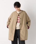 【アフタヌーンティー リビング/Afternoon Tea LIVING】のタータンチェック柄ノーカラーコート/Afternoon Tea Original Tartans 人気、トレンドファッション・服の通販 founy(ファニー) ファッション Fashion レディースファッション WOMEN アウター Coat Outerwear コート Coats カーディガン Cardigan キルト Quilt シンプル Simple チェック Check thumbnail ベージュ|ID: prp329100004168962 ipo3291000000028843545