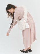 【ファーファー/FURFUR】のバイカラーリボンニットドレス 人気、トレンドファッション・服の通販 founy(ファニー) ファッション Fashion レディースファッション WOMEN トップス・カットソー Tops/Tshirt ニット Knit Tops ワンピース Dress ドレス Party Dresses コンパクト Compact スタイリッシュ Stylish ドレス Dress フェミニン Feminine リボン Ribbon thumbnail PNK[066]|ID: prp329100004168967 ipo3291000000028843608