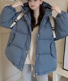 【ミニミニストア/miniministore】のエコダウンジャケット フード付き韓国冬服 人気、トレンドファッション・服の通販 founy(ファニー) ファッション Fashion レディースファッション WOMEN アウター Coat Outerwear ジャケット Jackets アウトドア Outdoor 軽量 Lightweight ジャケット Jacket ダウン Down パーカー Hoodie パープル Purple ベーシック Basic 防寒 Cold Protection 冬 Winter おすすめ Recommend 旅行 Travel ビジネス 仕事 通勤 Business thumbnail ブルー|ID: prp329100004169000 ipo3291000000028843885