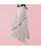 【その他のブランド/Other】のラメミックスフレアミニニットアップ 人気、トレンドファッション・服の通販 founy(ファニー) ファッション Fashion レディースファッション WOMEN トップス・カットソー Tops/Tshirt ニット Knit Tops シンプル Simple フレア Flare プレート Plate thumbnail ラベンダー|ID: prp329100004169009 ipo3291000000028843921