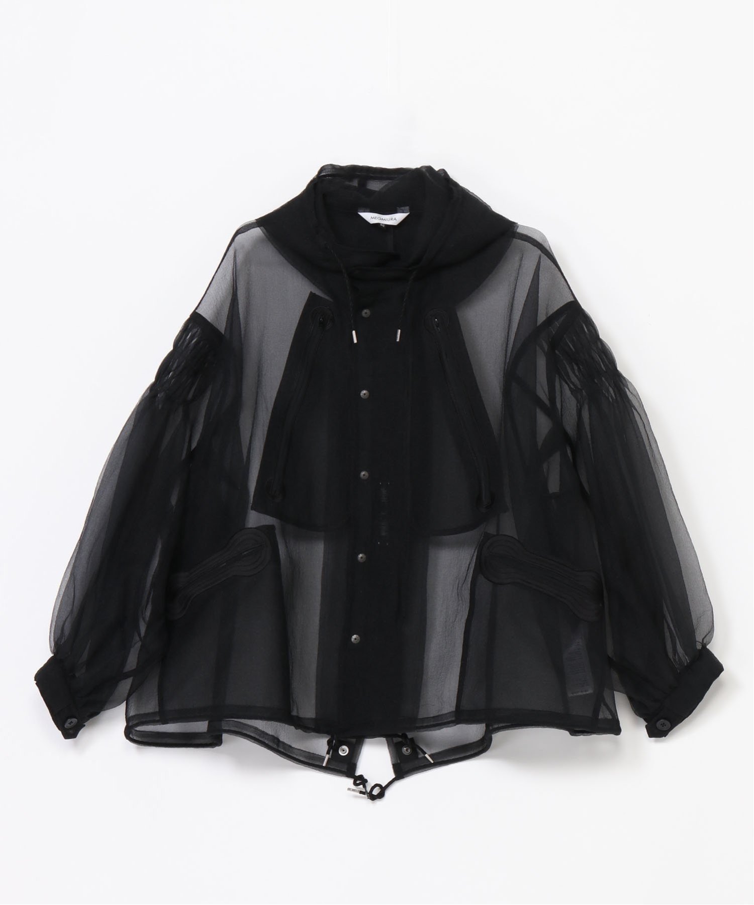 【その他のブランド/Other】のMEGMIURA WARDROBE/See-through Pin tuck Short Mods coat 人気、トレンドファッション・服の通販 founy(ファニー) 　ファッション　Fashion　レディースファッション　WOMEN　アウター　Coat Outerwear　コート　Coats　モッズ/フィールドコート　Mods Coats/Field Coats　オーガンジー　Organdy　コンパクト　Compact　ポケット　Pocket　 other-1|ID: prp329100004169010 ipo3291000000028943188