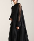 【プールヴー/PourVous】のチュールパイピングAラインドレス 人気、トレンドファッション・服の通販 founy(ファニー) ファッション Fashion レディースファッション WOMEN ワンピース Dress ドレス Party Dresses おすすめ Recommend オケージョン Occasion シンプル Simple セレモニー Ceremony チュール Tulle ドレス Dress ハイネック High Neck パイピング Piping フィット Fit エレガント 上品 Elegant 二次会 Wedding Party 結婚式 Wedding Ceremony thumbnail ブラック|ID: prp329100004169017 ipo3291000000028843959