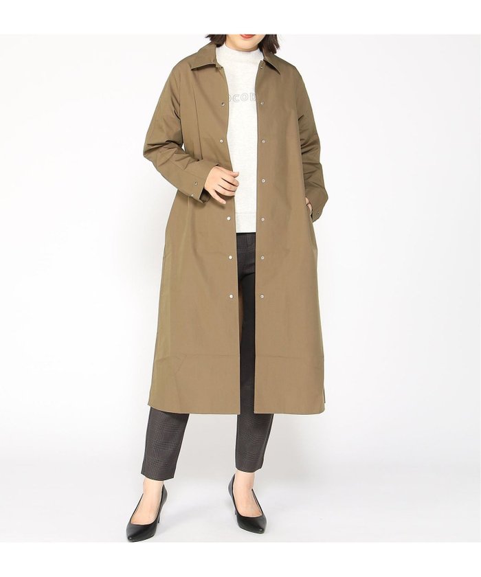 【クロコダイル/CROCODILE】のCROCODILE LADIES/ドットボタン ライト コート インテリア・キッズ・メンズ・レディースファッション・服の通販 founy(ファニー) https://founy.com/ ファッション Fashion レディースファッション WOMEN アウター Coat Outerwear コート Coats ドット Dot ロング Long 旅行 Travel |ID: prp329100004169021 ipo3291000000028943272