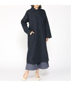 【クロコダイル/CROCODILE】のCROCODILE LADIES/ドットボタン ライト コート 人気、トレンドファッション・服の通販 founy(ファニー) ファッション Fashion レディースファッション WOMEN アウター Coat Outerwear コート Coats ドット Dot ロング Long 旅行 Travel thumbnail ネイビー|ID: prp329100004169021 ipo3291000000028943277