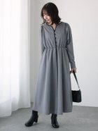 【テチチ/Te chichi】のパイピングドルマンワンピース 人気、トレンドファッション・服の通販 founy(ファニー) ファッション Fashion レディースファッション WOMEN ワンピース Dress パイピング Piping thumbnail グレー|ID: prp329100004169058 ipo3291000000028844141