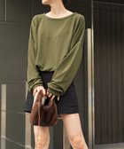 【その他のブランド/Other】のロングスリーブTシャツワンピース 人気、トレンドファッション・服の通販 founy(ファニー) ファッション Fashion レディースファッション WOMEN ワンピース Dress シャツワンピース Shirt Dresses スリーブ Sleeve ビッグ Big ボトム Bottom ロング Long thumbnail カーキ|ID: prp329100004169063 ipo3291000000028844186