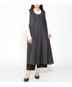 【ゴム/gomme】のgomme/8ozデニム エプロンOP 人気、トレンドファッション・服の通販 founy(ファニー) ファッション Fashion レディースファッション WOMEN ワンピース Dress おすすめ Recommend デニム Denim 今季 This Season |ID:prp329100004169067