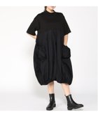 【ゴム/gomme】のgomme/ファインスムース バルーンOP 人気、トレンドファッション・服の通販 founy(ファニー) ファッション Fashion レディースファッション WOMEN ワンピース Dress アクセサリー Accessories バルーン Balloon ポケット Pocket レギンス Leggings thumbnail 黒|ID: prp329100004169072 ipo3291000000028844223