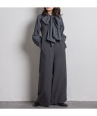 【メイソングレイ/MAYSON GREY】のカーブVネックオールインワン≪洗濯機で洗える≫ 人気、トレンドファッション・服の通販 founy(ファニー) ファッション Fashion レディースファッション WOMEN トップス・カットソー Tops/Tshirt Vネック V-Neck ワンピース Dress オールインワン ワンピース All In One Dress 洗える Washable コンパクト Compact シンプル Simple ストレッチ Stretch おすすめ Recommend thumbnail ライトグレー|ID: prp329100004169078 ipo3291000000028844275