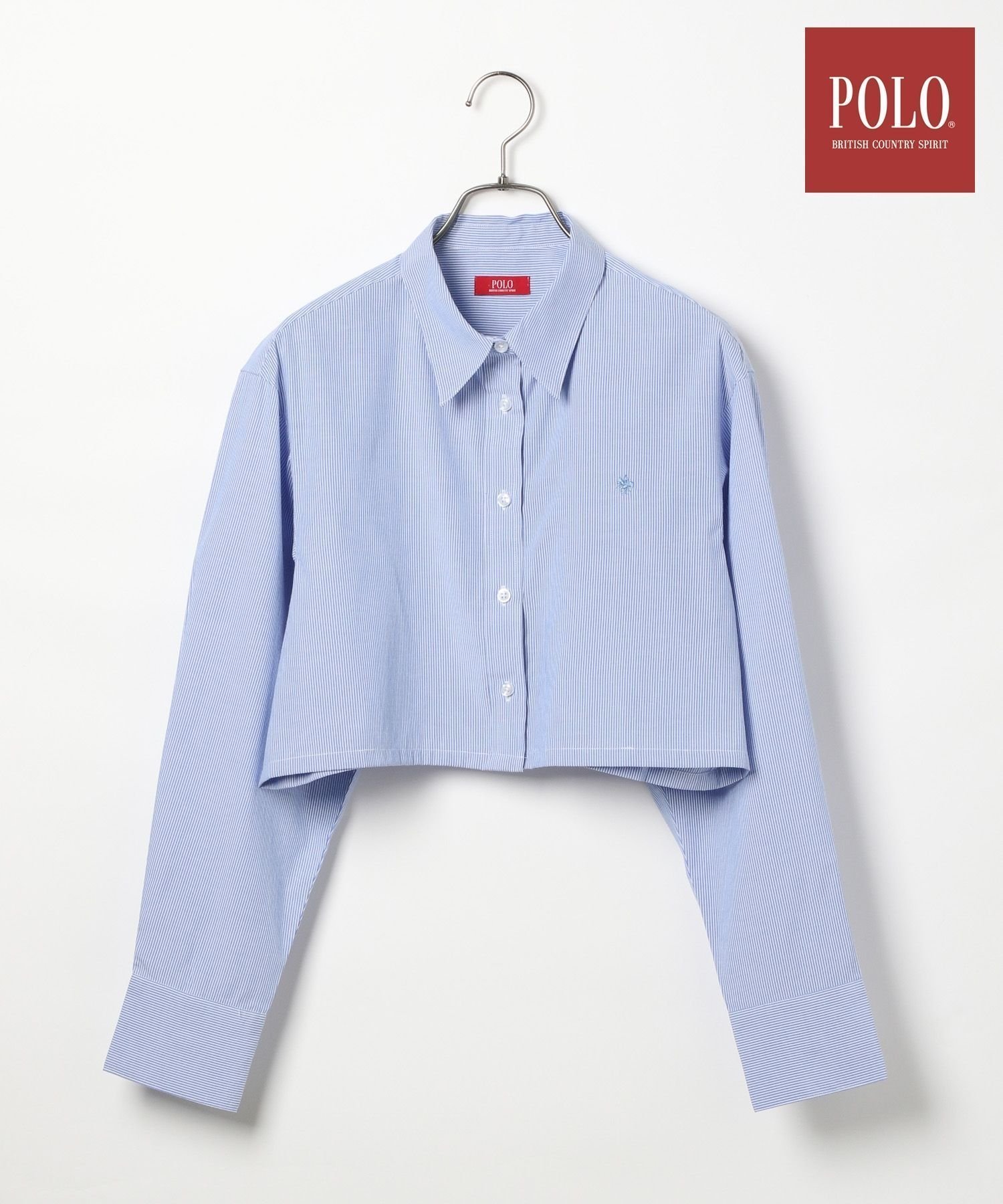 【ヘザー/Heather】の【POLO BCS(ポロ・ビーシーエス)】アソートショートシャツ インテリア・キッズ・メンズ・レディースファッション・服の通販 founy(ファニー) 　ファッション　Fashion　レディースファッション　WOMEN　トップス・カットソー　Tops/Tshirt　シャツ/ブラウス　Shirts/Blouses　A/W・秋冬　Aw・Autumn/Winter・Fw・Fall-Winter　ショート　Short　ストライプ　Stripe　チェック　Check　プリーツ　Pleats　人気　Popularity　ブルーストライプ|ID: prp329100004169174 ipo3291000000028845513