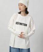 【ラコレ/LAKOLE】のフロッキーロゴスムース長袖T 人気、トレンドファッション・服の通販 founy(ファニー) ファッション Fashion レディースファッション WOMEN トップス・カットソー Tops/Tshirt インナー Inner カットソー Cut And Sew カーディガン Cardigan フロント Front リラックス Relax 長袖 Long Sleeve thumbnail オフホワイト|ID: prp329100004169308 ipo3291000000028846408