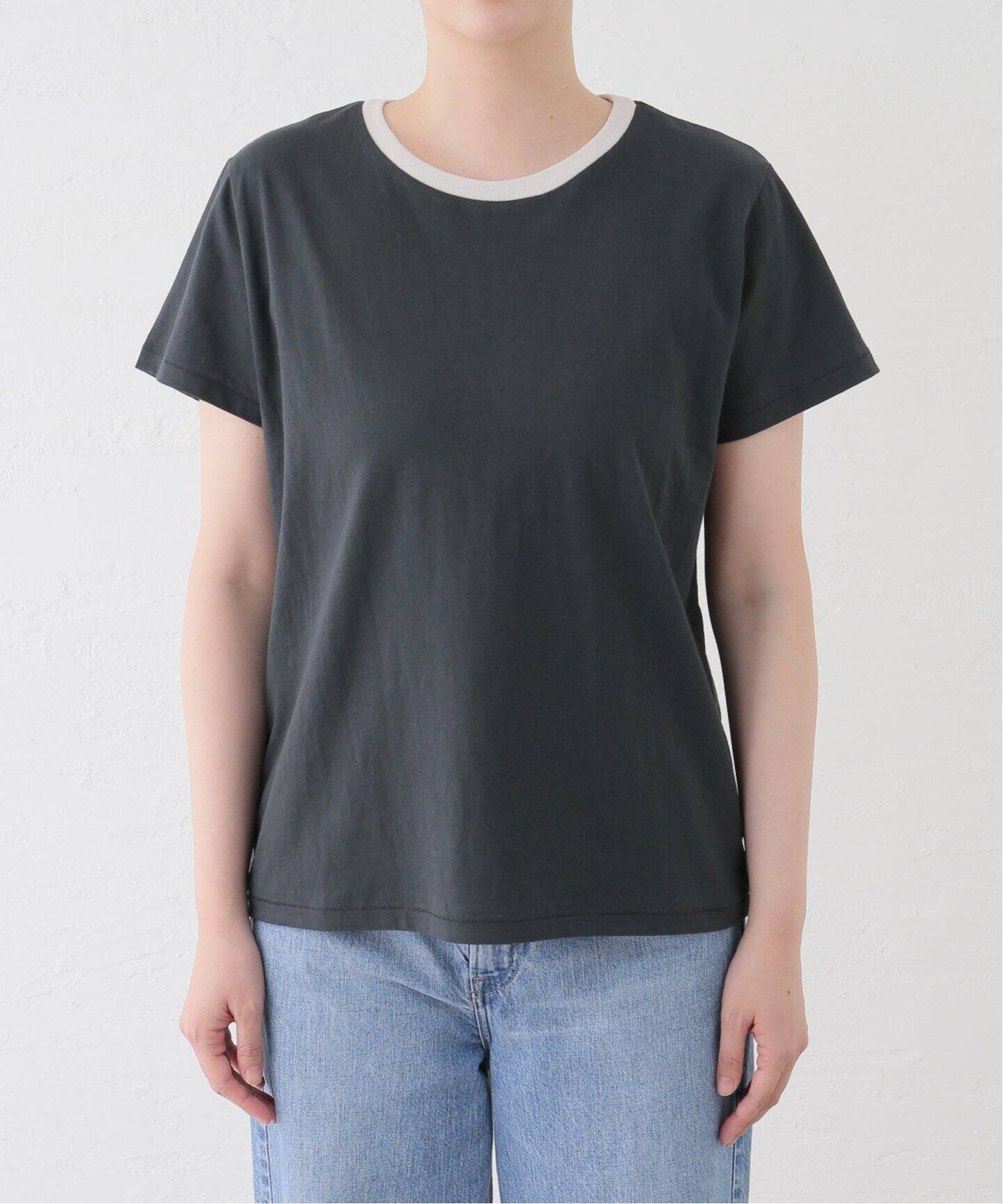 【プラージュ/Plage】のSoft Tee シャツ インテリア・キッズ・メンズ・レディースファッション・服の通販 founy(ファニー) 　ファッション　Fashion　レディースファッション　WOMEN　トップス・カットソー　Tops/Tshirt　シャツ/ブラウス　Shirts/Blouses　スポーティ　Sporty　グレー|ID: prp329100004169332 ipo3291000000028846625