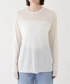 【プラージュ/Plage】のSHEER WOOL JERSEY Tシャツ 人気、トレンドファッション・服の通販 founy(ファニー) ファッション Fashion レディースファッション WOMEN トップス・カットソー Tops/Tshirt シャツ/ブラウス Shirts/Blouses ロング / Tシャツ T-Shirts なめらか Smooth カシミヤ Cashmere シアー Sheer シンプル Simple ジャージー Jersey エレガント 上品 Elegant thumbnail ホワイト|ID: prp329100004169334 ipo3291000000028846637