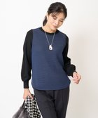 【ジョルジュ レッシュ/GEORGES RECH】のジャガードジャージープルオーバー 人気、トレンドファッション・服の通販 founy(ファニー) ファッション Fashion レディースファッション WOMEN トップス・カットソー Tops/Tshirt プルオーバー Pullover A/W・秋冬 Aw・Autumn/Winter・Fw・Fall-Winter コンパクト Compact ジャージー Jersey ボトム Bottom エレガント 上品 Elegant thumbnail ネイビー系|ID: prp329100004169389 ipo3291000000028847068