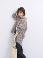 【サマンサモスモス/Samansa Mos2】の【イージーケア】リネン混シャツ 人気、トレンドファッション・服の通販 founy(ファニー) ファッション Fashion レディースファッション WOMEN トップス・カットソー Tops/Tshirt シャツ/ブラウス Shirts/Blouses シンプル Simple チェック Check リネン Linen 無地 Plain Color thumbnail ベージュ|ID: prp329100004169546 ipo3291000000028848771