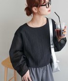 【ディスコート/Discoat】の【WEB限定】ツイストバルーンプルオーバー 人気、トレンドファッション・服の通販 founy(ファニー) ファッション Fashion レディースファッション WOMEN トップス・カットソー Tops/Tshirt プルオーバー Pullover thumbnail ブラック|ID: prp329100004169550 ipo3291000000028848874