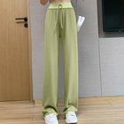 【ミニミニストア/miniministore】のセミワイドパンツ 冷感タッチロングパンツ 人気、トレンドファッション・服の通販 founy(ファニー) ファッション Fashion レディースファッション WOMEN パンツ Pants S/S・春夏 Ss・Spring/Summer クール Cool リラックス Relax リーフ Leaf 夏 Summer 春 Spring 楽ちん Easy 無地 Plain Color ビジネス 仕事 通勤 Business thumbnail リーフグリーン|ID: prp329100004169602 ipo3291000000028849563