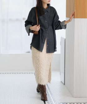 【パルグループ/PAL GROUP】の【Kastane】ファースカート 人気、トレンドファッション・服の通販 founy(ファニー) ファッション Fashion レディースファッション WOMEN スカート Skirt アクセサリー Accessories 洗える Washable 今季 This Season トレンド Trend フリンジ Fringe ミドル Middle ロング Long A/W・秋冬 Aw・Autumn/Winter・Fw・Fall-Winter |ID:prp329100004170317