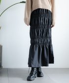 【ラコレ/LAKOLE】のシャーリングスカート 人気、トレンドファッション・服の通販 founy(ファニー) ファッション Fashion レディースファッション WOMEN スカート Skirt おすすめ Recommend カーディガン Cardigan ギャザー Gather シャーリング Shirring ロング Long thumbnail ブラック19|ID: prp329100004170422 ipo3291000000028947451