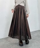 【アルシーヴ/archives】のグリッタープリーツスカート 人気、トレンドファッション・服の通販 founy(ファニー) ファッション Fashion レディースファッション WOMEN スカート Skirt プリーツスカート Pleated Skirts おすすめ Recommend グリッター Glitter スウェット Sweat プリーツ Pleats ルーズ Loose ワンポイント One Point 人気 Popularity 定番 Standard thumbnail BROWN|ID: prp329100004170476 ipo3291000000029544820