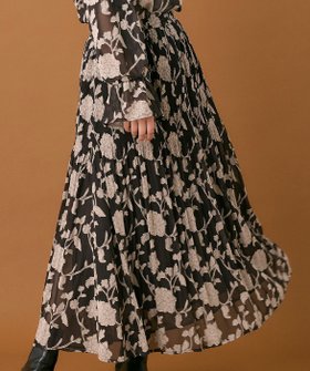 【イネド/INED】の【セットアップ対応】《INED CLARO》カットジャガードスカート 人気、トレンドファッション・服の通販 founy(ファニー) ファッション Fashion レディースファッション WOMEN セットアップ Setup スカート Skirt おすすめ Recommend カットジャガード Cut Jacquard スウェット Sweat セットアップ Set Up |ID:prp329100004170499