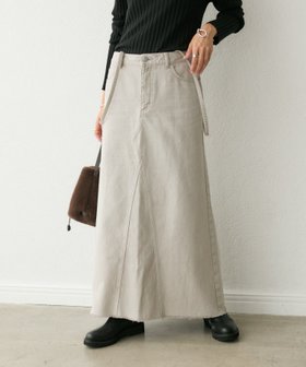 【リヴドロワ/RIVE DROITE】の【MONN. .(モン)】LOOSE DENIM SKIRT 人気、トレンドファッション・服の通販 founy(ファニー) ファッション Fashion レディースファッション WOMEN スカート Skirt デニムスカート Denim Skirts 畦 Ridge サスペンダー Suspenders デニム Denim ポケット Pocket マキシ Maxi マーメイド Mermaid 2022年 2022 2022-2023秋冬・A/W Aw/Autumn/Winter//Fw/Fall-Winter/2022-2023 おすすめ Recommend |ID:prp329100004170520