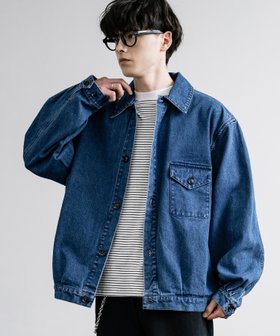 【ロッキーモンロー/Rocky Monroe】の10オンスデニム トラッカージャケット 人気、トレンドファッション・服の通販 founy(ファニー) ファッション Fashion レディースファッション WOMEN アウター Coat Outerwear ジャケット Jackets イタリア Italy ジャケット Jacket デニム Denim フラップ Flap ポケット Pocket ロング Long ヴィンテージ Vintage |ID:prp329100004170537