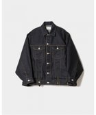 【スピック&スパン/Spick & Span】の≪一部店舗+WEB限定≫beautiful people double-end selvedge denim blouson 人気、トレンドファッション・服の通販 founy(ファニー) ファッション Fashion レディースファッション WOMEN アウター Coat Outerwear ブルゾン Blouson/Jackets コーティング Coating デニム Denim 定番 Standard 長袖 Long Sleeve パターン Pattern フォルム Form ブルゾン Blouson ポケット Pocket ヨーク Yoke thumbnail ネイビー|ID: prp329100004170540 ipo3291000000028863087