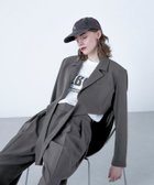 【その他のブランド/Other】の【LA COURBE】シャンブレーボレロジャケット 人気、トレンドファッション・服の通販 founy(ファニー) ファッション Fashion レディースファッション WOMEN アウター Coat Outerwear ジャケット Jackets ボレロ Bolero jackets 2024年 2024 2024-2025秋冬・A/W Aw/Autumn/Winter/Fw/Fall/2024-2025 おすすめ Recommend ジャケット Jacket セットアップ Set Up フィット Fit ボレロ Bolero マニッシュ Mannish thumbnail チャコールグレー|ID: prp329100004170544 ipo3291000000028943120