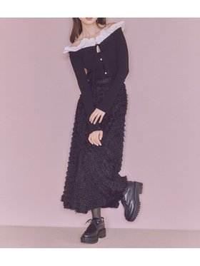 【スナイデル/SNIDEL】のジャガードフレアスカート 人気、トレンドファッション・服の通販 founy(ファニー) ファッション Fashion レディースファッション WOMEN スカート Skirt Aライン/フレアスカート Flared A-Line Skirts A/W・秋冬 Aw・Autumn/Winter・Fw・Fall-Winter おすすめ Recommend ウェーブ Wave シアー Sheer シンプル Simple ストレート Straight フィット Fit フレア Flare ロマンティック Romantic ロング Long エレガント 上品 Elegant |ID:prp329100004170588